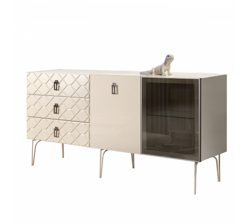 Комод для гостиной Богемия Фарфале (Bogemia Farfalle) БМКМ-4(Fa) [5][10]